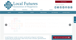 Desktop Screenshot of localfutures.org